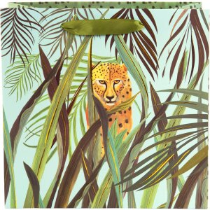 Подарочный пакет Wild Life Leopard 27x13x33 см