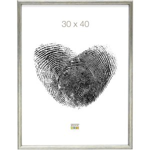 S236D1 Деревянная рамка серебро 21x30 см