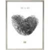 S236D1 Деревянная рамка серебро 21x30 см