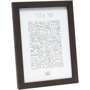 S43AH Деревянная рамка Deknudt 30x40 см черная