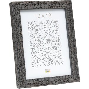 Деревяна рамка S45RL сіра 13x18 см