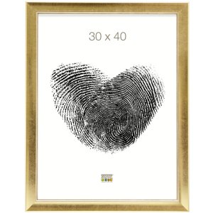 Деревяна рамка S45YA1 золото 18x24 см звичайне скло