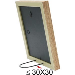 Деревянная рамка S46TG черная 30x40 см