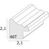 Деревянная рамка S46TG черная 30x40 см