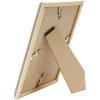 Пластиковая рамка S46WG натуральный край белый 20x30 см