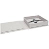Deknudt USB box коробка для хранения льняная серая 13x13 см