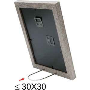 Деревянная рамка S66KH3 коричнево-серый 40x50 см с пассатижами