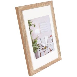Сучасна фоторамка 70x100 см середньо-коричнева