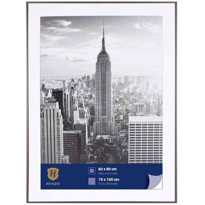 Алюмінієва рамка Henzo Manhattan 70x100 см сіра