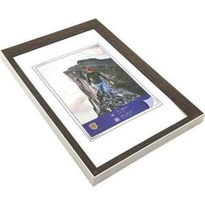 Рамка для фотографий из ДПК Edge 20x30 см темно-коричневая