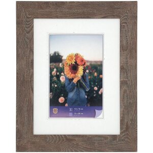 Фоторамка з ДПК Жоржина 15x20 см середньо-коричнева