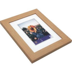 Фоторамка из ДПК Георгин 30x40 см натуральная