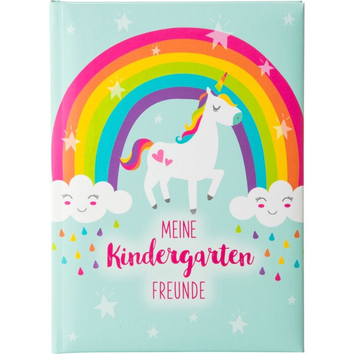 Goldbuch Kindergartenfreundebuch A5 Glücklich 15x21 см 88 иллюстрированных страниц