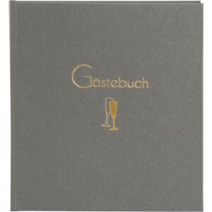 Gold Book Гостевая книга Cheers 23x25 см 176 белых страниц