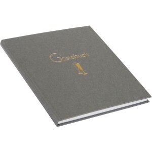 Gold Book Гостевая книга Cheers 23x25 см 176 белых страниц