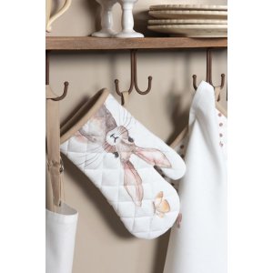 Перчатка для духовки Clayre & Eef 16x30 см бежевая REB44