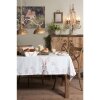 Clayre & Eef REB01 Скатертина 100x100 см бежевий кролик