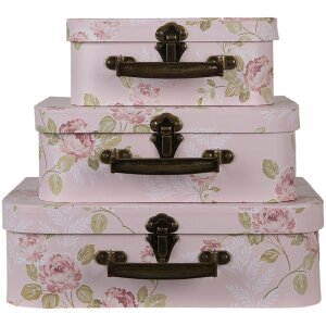 Украшение чемодан (набор из 3) 30x21x9-25x18x9-20x16x8 см...