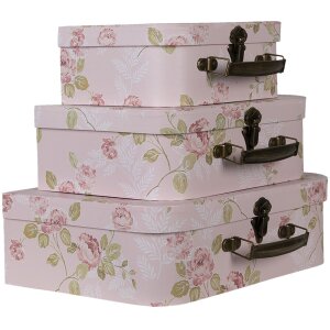 Украшение чемодан (набор из 3) 30x21x9-25x18x9-20x16x8 см...