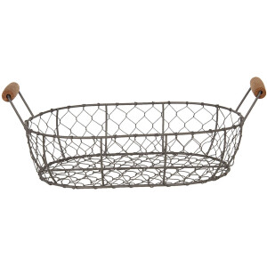 Кошик (набір з 2) 42x27x15 - 38x23x14 - 34x19x13 см коричневий 6Y3769