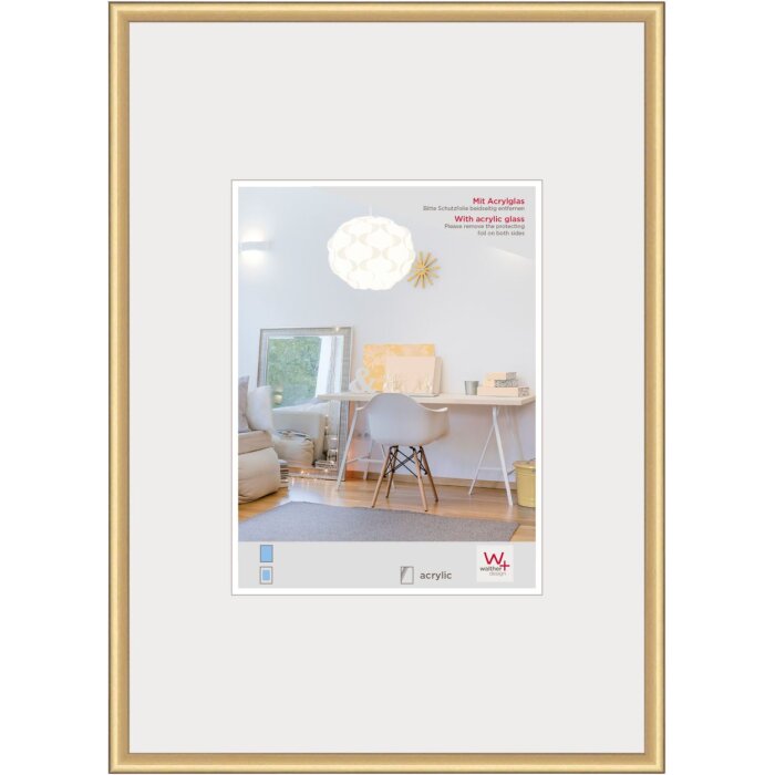 Рамка для картини New Lifestyle 30x42 см золото акрилове скло