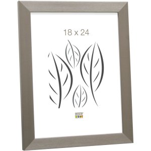 Пластиковая рамка Deknudt S41VD1 серебро 20x30 см антибликовое стекло