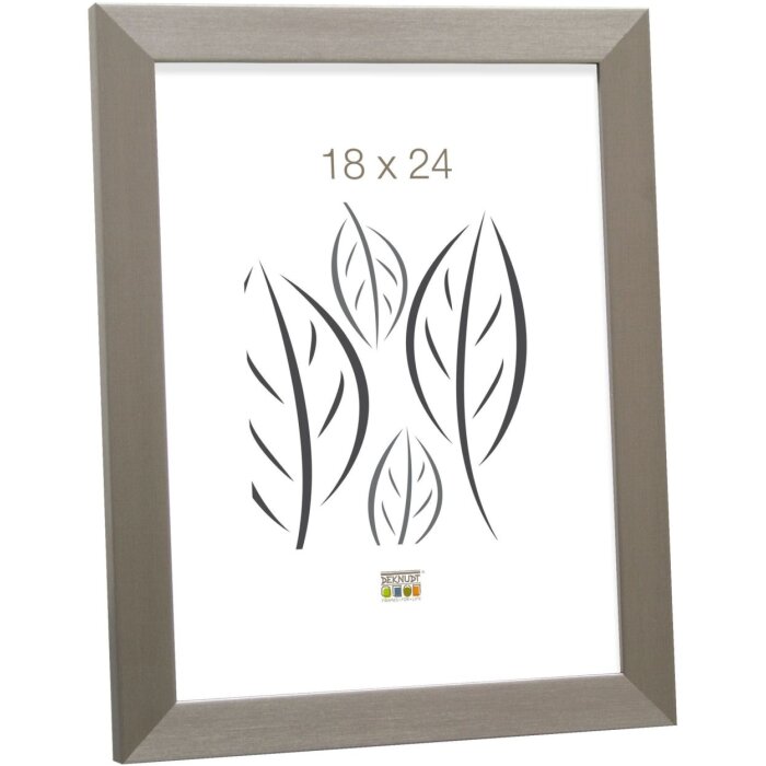 Пластиковая рамка S41VD1 серебро 30x40 см антибликовое стекло