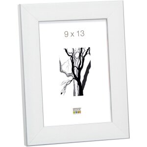 Пластиковая рамка S41VK белая 15x20 см премиум стекло