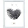 Пластиковая рамка S41VK белая 18x24 см премиум стекло