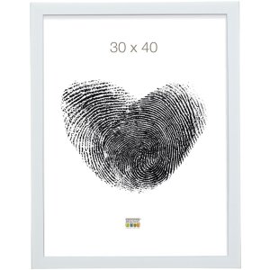 Пластикова рамка S41VK біла 20x20 см преміум-скло