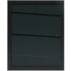 Деревяна рамка S42L срібляста 18x24 см преміум-скло