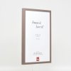 Эффектная деревянная рамка профиль 35 коричневый 10,5x14,8 см музейное стекло