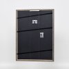 Эффектная рама из массива дерева профиль 25 серый 13x13 см акриловое стекло