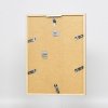 Эффектная деревянная рамка профиль 35 светло-коричневый 13x13 см обычное стекло + разделитель