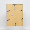 Эффектная деревянная рамка профиль 35 светло-коричневый 13x13 см обычное стекло + разделитель