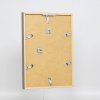 Эффектная деревянная рамка профиль 35 коричневый 13x13 см обычное стекло + разделитель