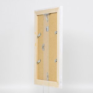 Эффектная фоторамка из массива дерева 2240 белая 13x18 см акриловое стекло