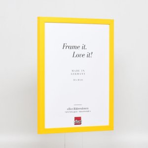 Деревянная рама Top Cube 14,8x21 см желтое антибликовое стекло