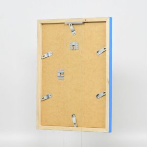Деревяна рамка Top Cube 14.8x21 см синє акрилове скло