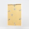 Эффектная деревянная рамка профиль 35 белый 15x20 см акриловое стекло