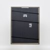 Эффектная рама из массива дерева профиль 25 синий 15x20 см акриловое стекло