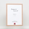 Эффектная деревянная рамка профиль 32 светло-коричневый 15x20 см музейное стекло