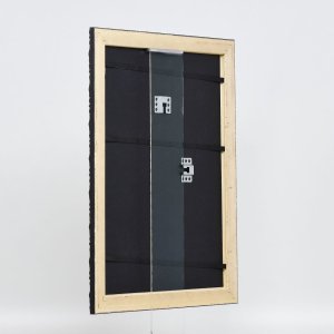 Эффектная деревянная рамка профиль 94 черный 15x20 см акриловое стекло
