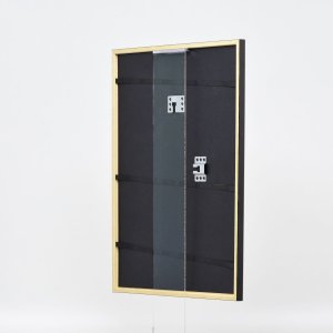Эффектная деревянная рамка профиль 23 зеленый 18x24 см прозрачное стекло