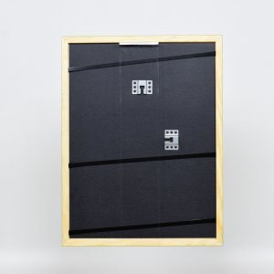 Эффектная деревянная рамка профиль 89 зеленый 18x24 см обычное стекло