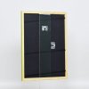 Эффектная деревянная рамка профиль 89 зеленый 18x24 см обычное стекло