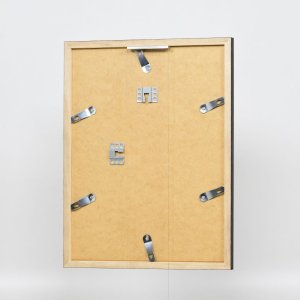 Эффектная деревянная рамка профиль 33 черный 18x24 см обычное стекло