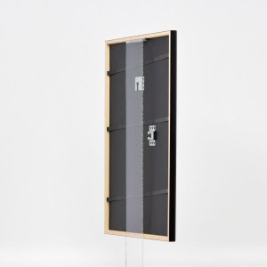 Эффектная деревянная рамка профиль 23 красный 18x24 см акриловое стекло