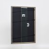 Эффектная рама из массива дерева профиль 25 серый 18x24 см акриловое стекло