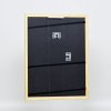 Эффектная деревянная рамка профиль 89 зеленый 18x24 см акриловое стекло